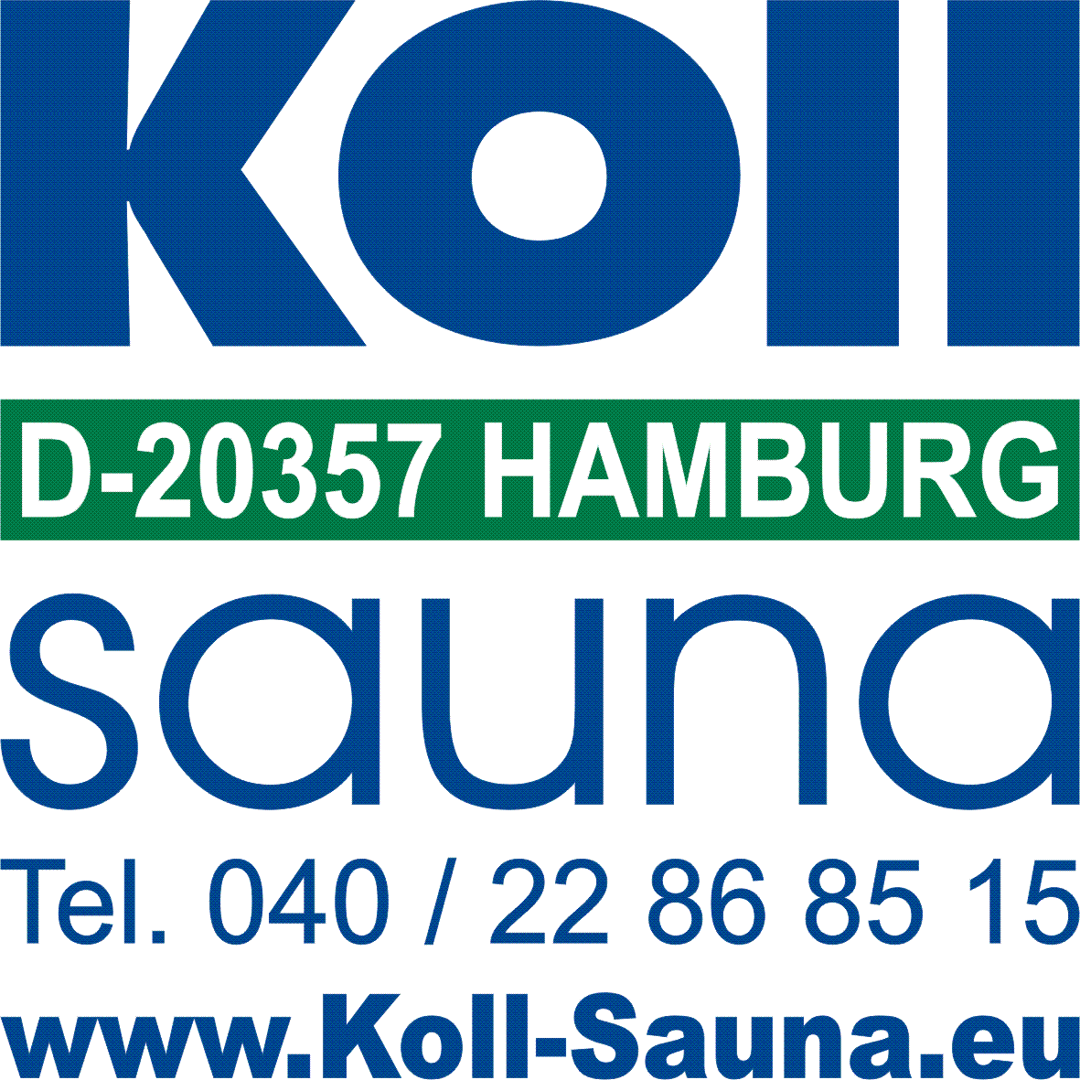 Koll Compact Sauna Logo Saunabau Saunahersteller